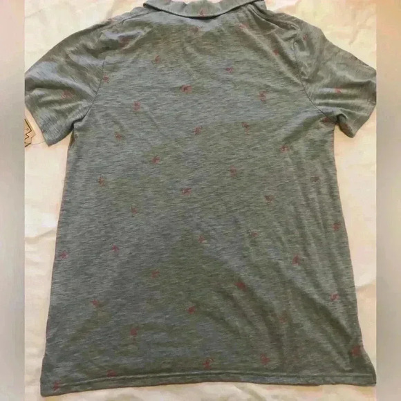 Flamingo print polo shirt - Picture 2 of 4